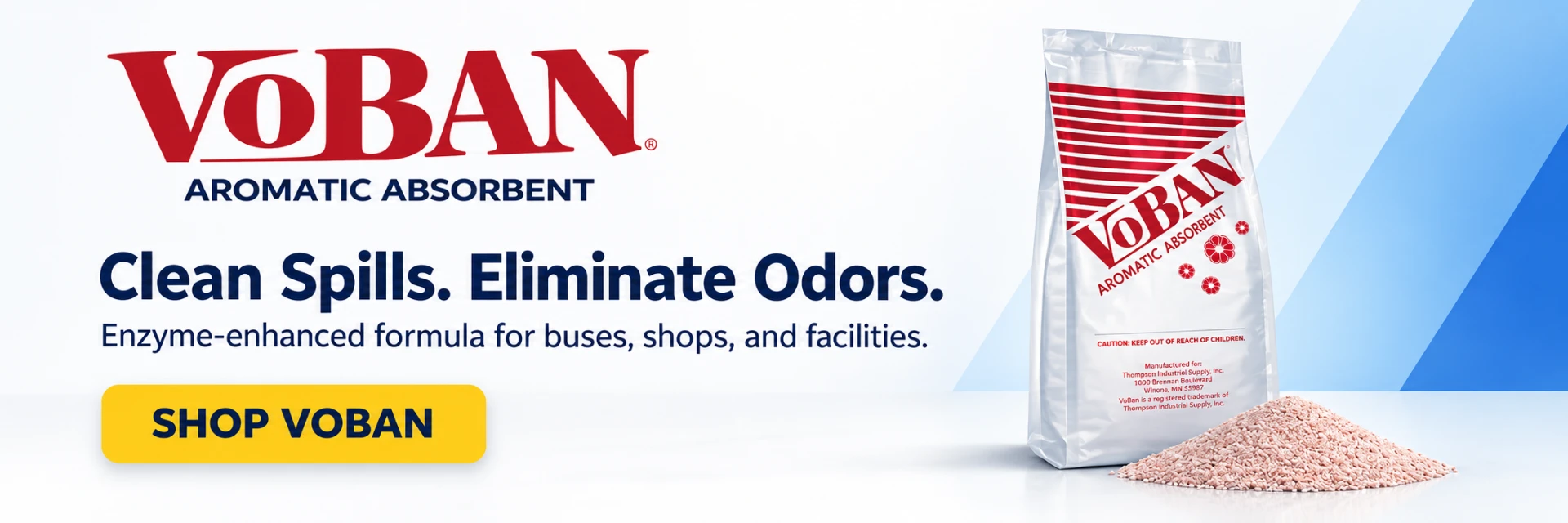 VoBAN aromatic absorbent banner
