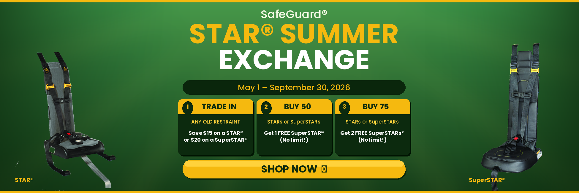 SafeGuard STAR Summer Exchange banner